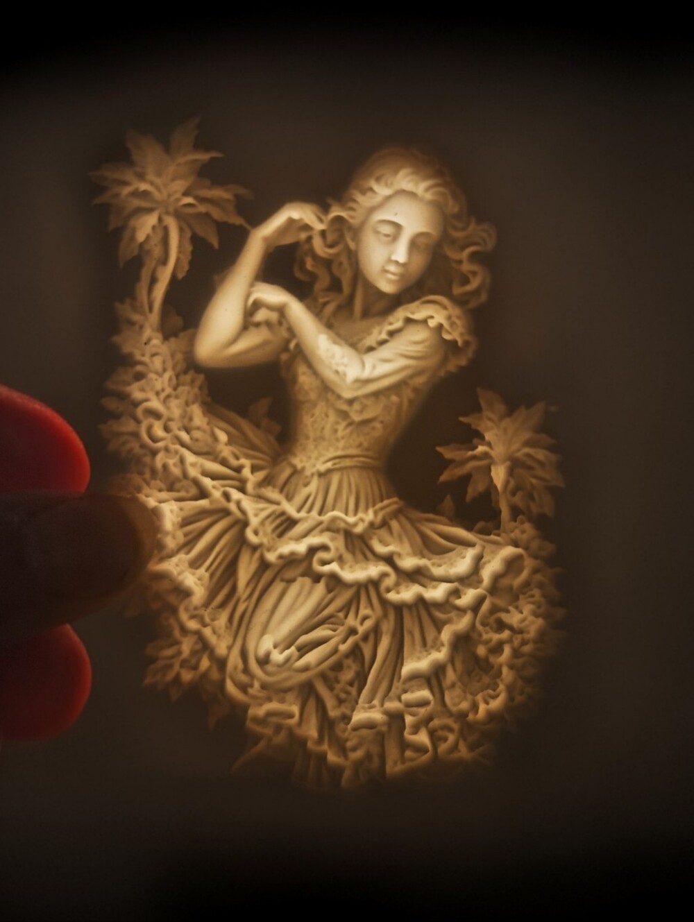 Decorative Dance Figurine Mold